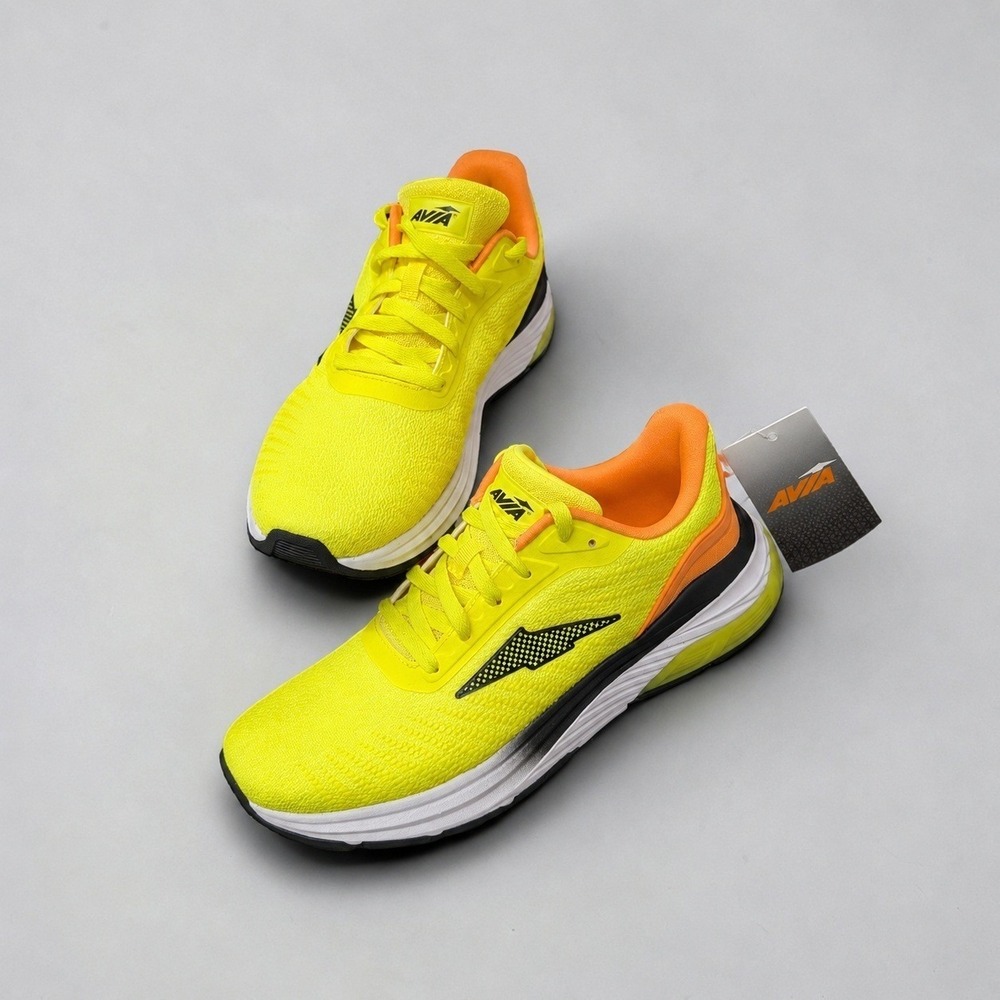 Hypersonic Gel Running Sneakers Neon Yellow Athletic Shoes Mens 8 1/2 New NWT